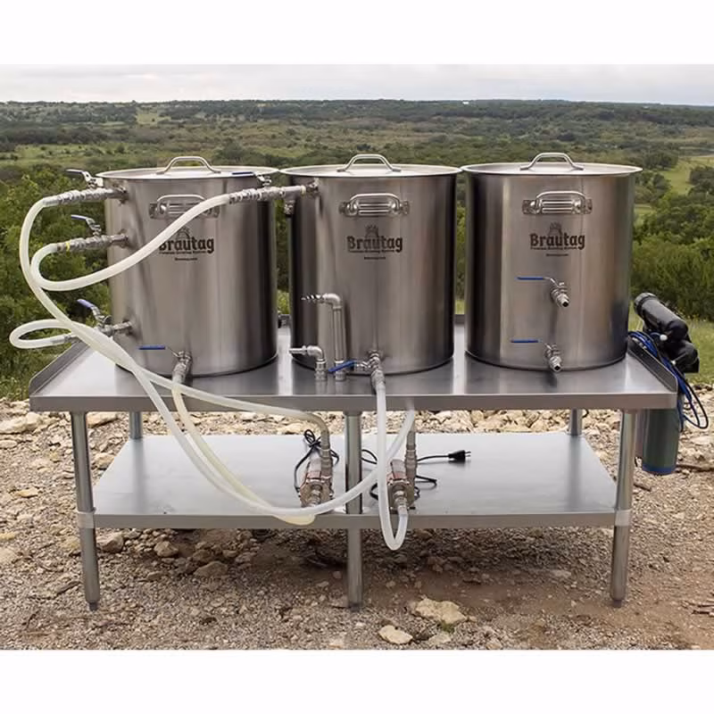 Brautag | 3 Vessel HERMS 20 Gallon Brewing System
