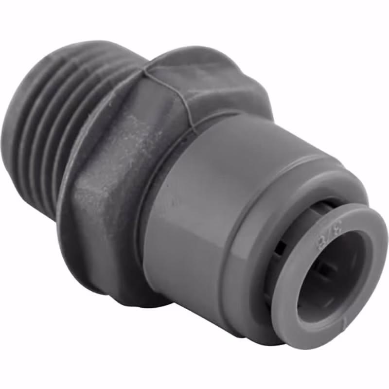 Duotight Push-In Fitting - 9.5mm (3/8") to 1/2" BSP Thread Adapter