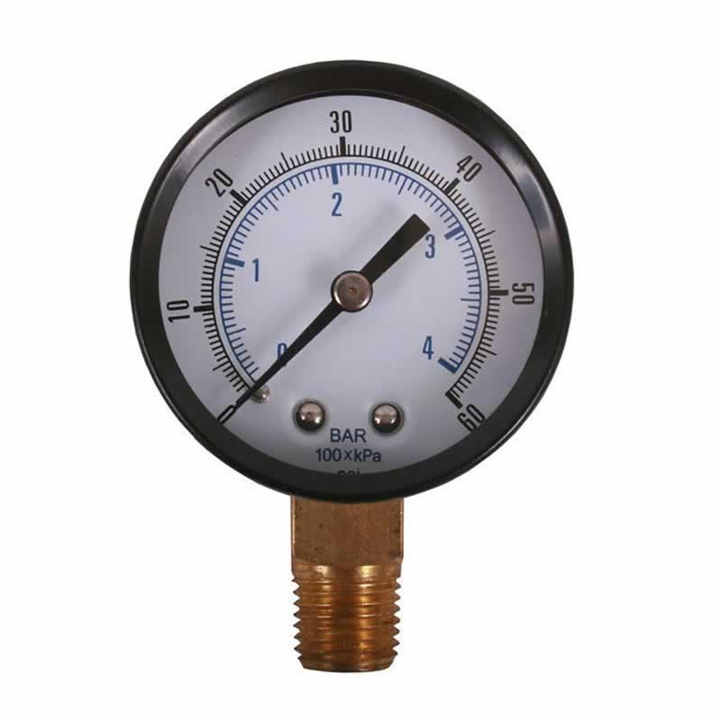 Low Pressure Regulator Gauge, 0-60 PSI