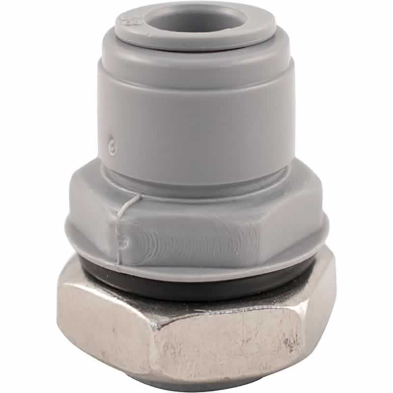 Duotight Push-In Bulkhead Fitting - 9.5 mm (3/8 in.) x 1/2 in. BSP