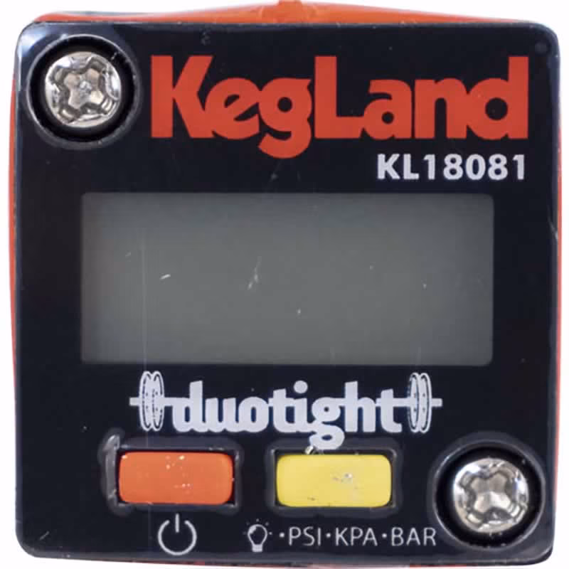 Duotight Compatible Digital Mini Pressure Gauge - 0-90 PSI
