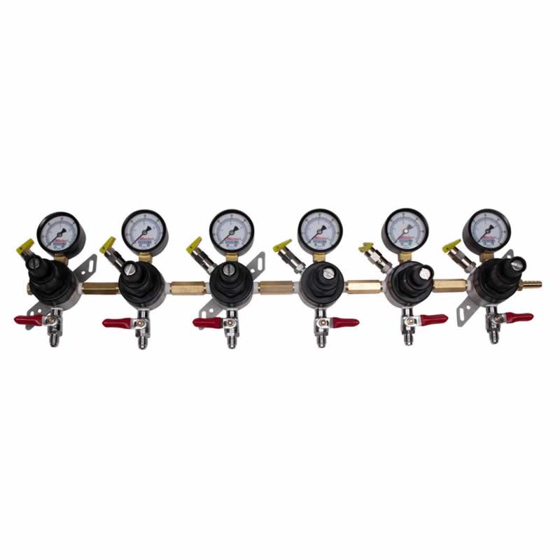 CMB Beer CO2 Regulator, 6 Body Secondary - CMBecker International