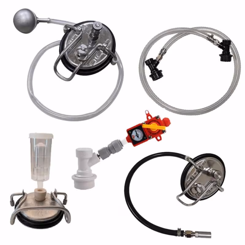 Ultimate Ball Lock Homebrew Keg Fermentation and Serving Accessory Bundle