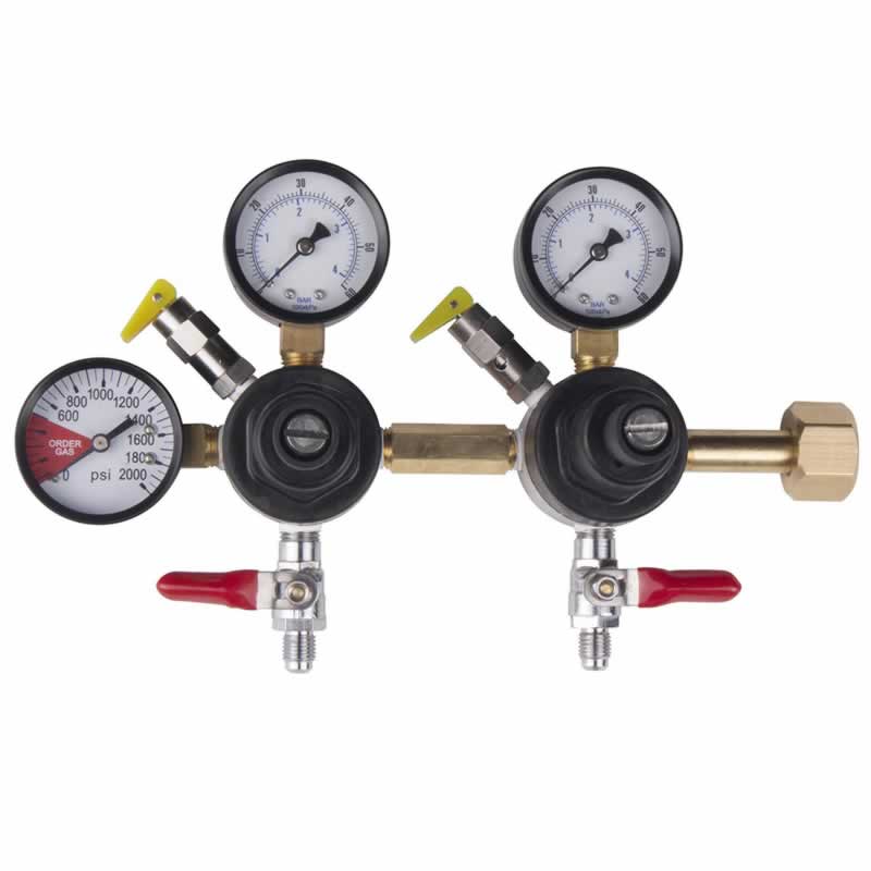 CMB Dual Body CO2 Beer Gas Regulator - Professional Grade