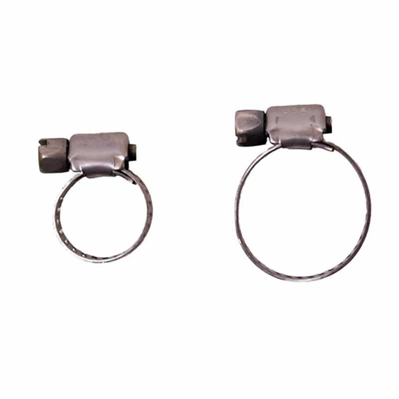 Stainless Steel Worm Clamps - Adjustable Sizes for Beer and Gas Lines