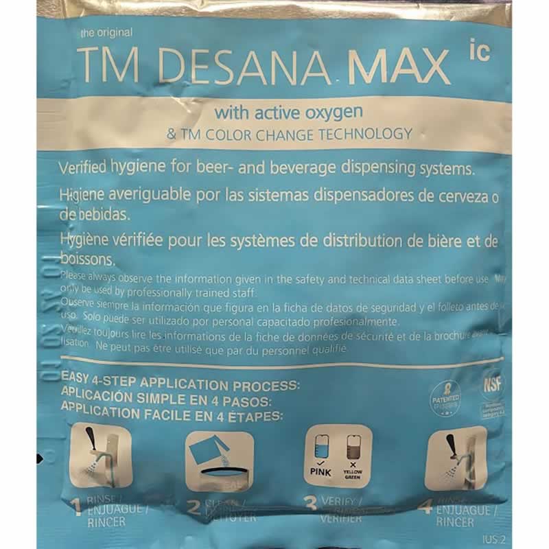 TM Desana MAX Line Cleaner with Color Change Technology and Active Oxygen