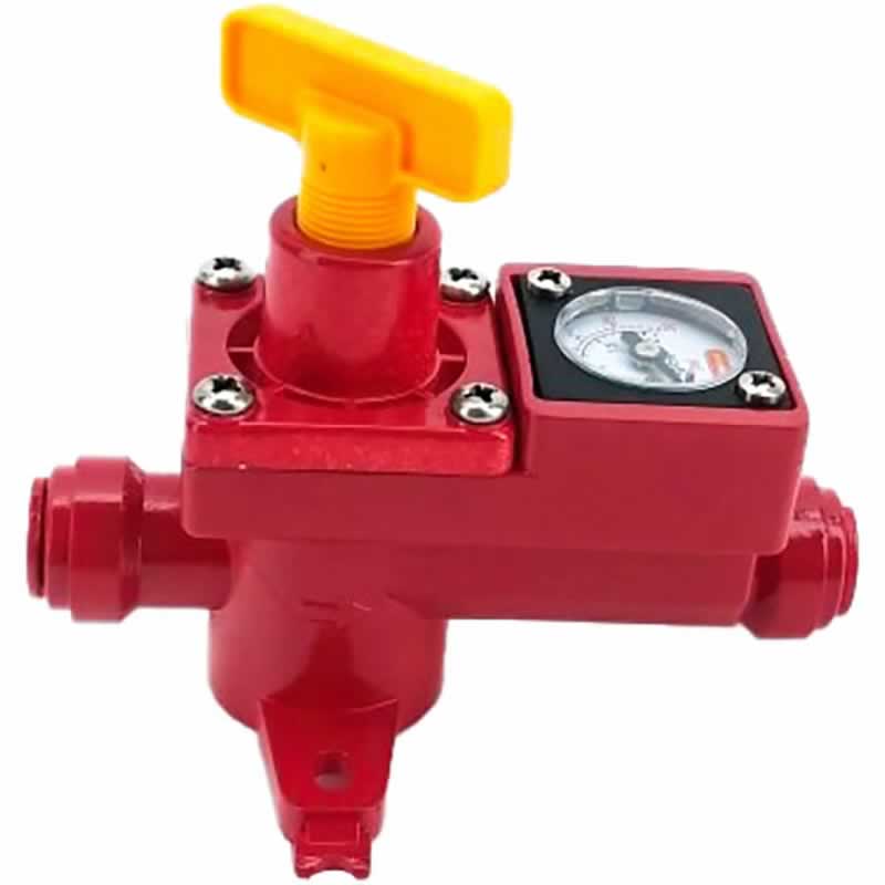 BlowTie 2 Diaphragm Spunding Valve with Integrated Gauge