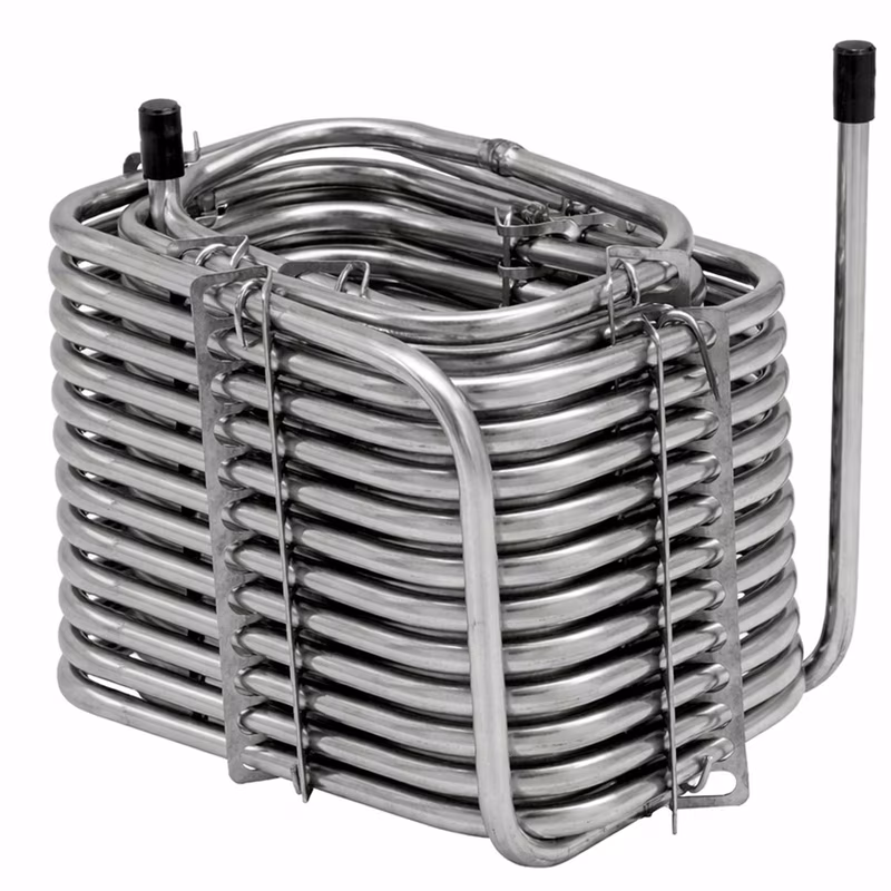 50-Foot Rectangular Stainless Steel Jockey Box Coil