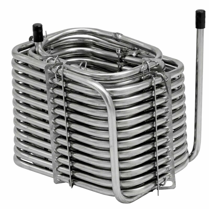 50-Foot Rectangular Stainless Steel Jockey Box Coil
