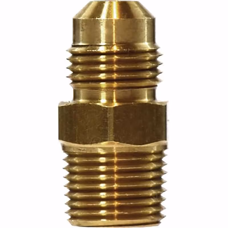 1/4" MFL x 1/4" Left Hand MPT Nipple with Removable Filter