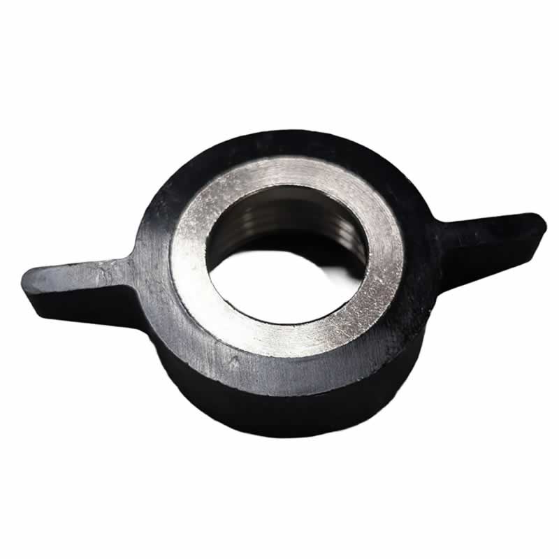 Beer Nut, with wings, Stainless Steel with plastic wing