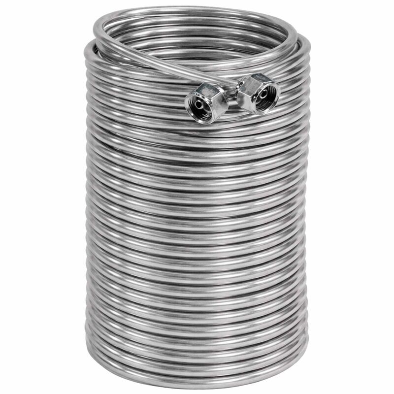 70-Foot Stainless Steel Jockey Box Coil - 5.5" Wide