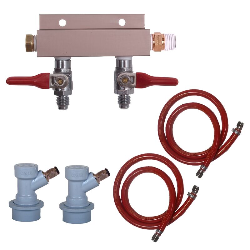2-Way Gas Extension Kit for Air Distributors
