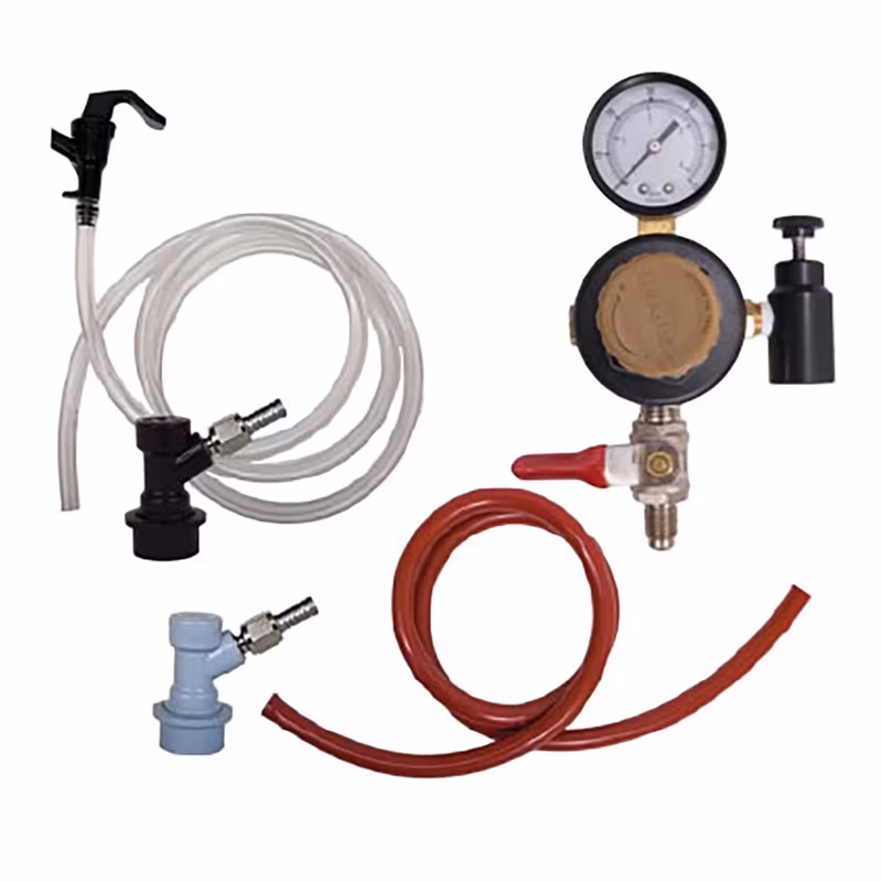 Basic Homebrew Keg Kit - Single Tap Pin Valve Kit (No Tank)