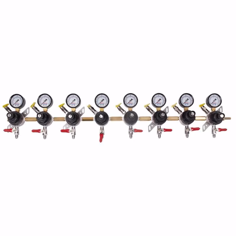 CMB Beer CO2 Regulator, 8 Body Secondary - CMBecker International