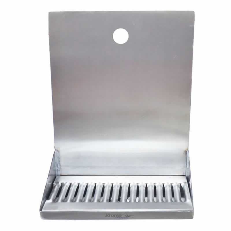 Drip Tray for 1 Faucet, 12" x 6" x 14" (w/ Drain)