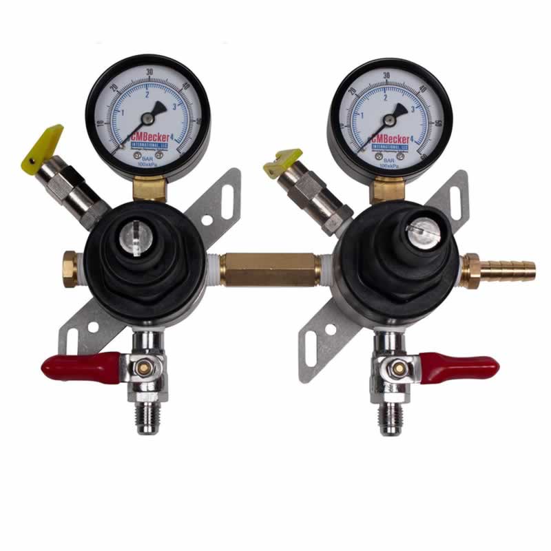 CMB Beer CO2 Regulator, 2 Body Secondary  - CMBecker International