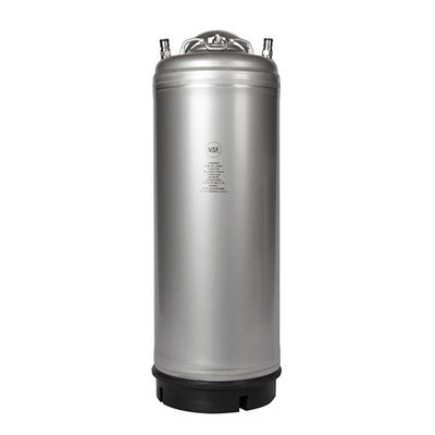 AMCYL 5 Gallon Ball Lock Keg - Single Handle (304 Stainless)