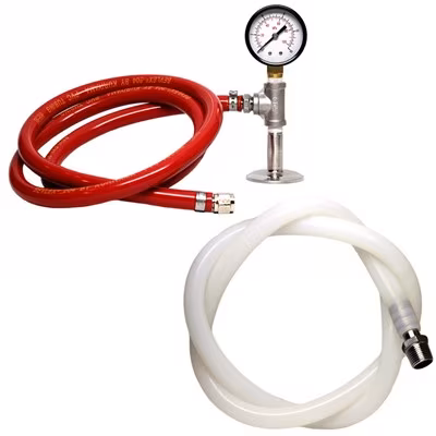 CO2 Pressure Transfer Kit for Ss Brew Tech Chronical Fermenters with Beer Transfer Hose