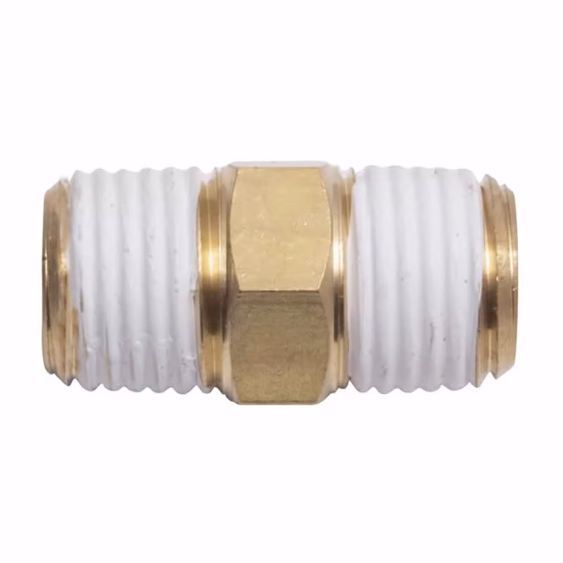 1/4" MPT x 1/4" MPT Nipple Fitting