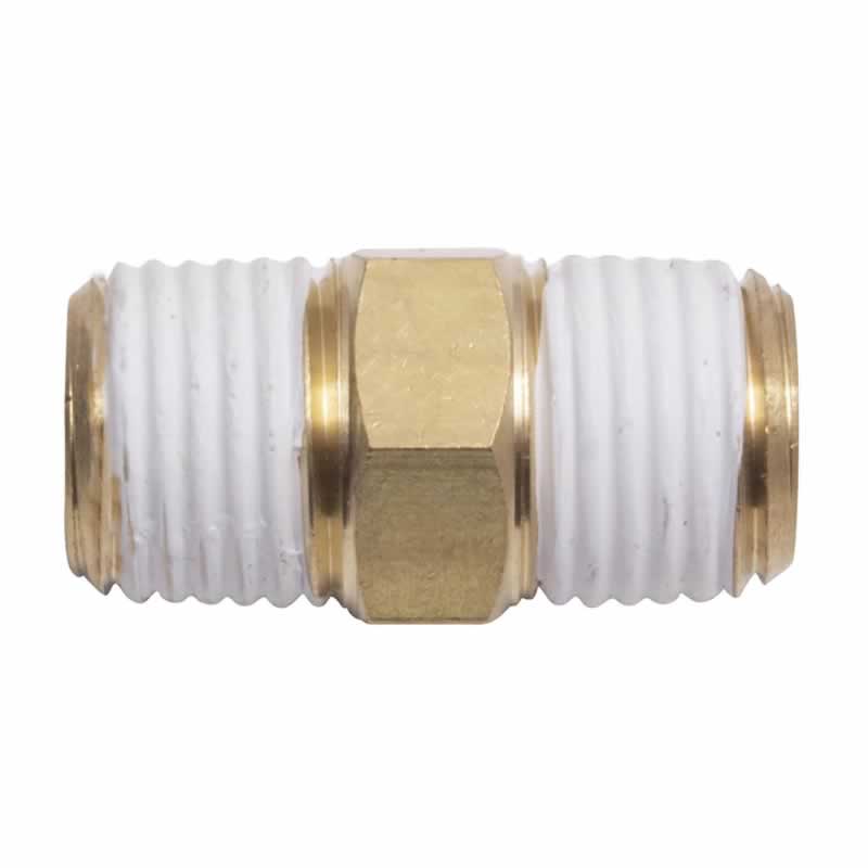 1/4" MPT x 1/4" MPT Nipple Fitting