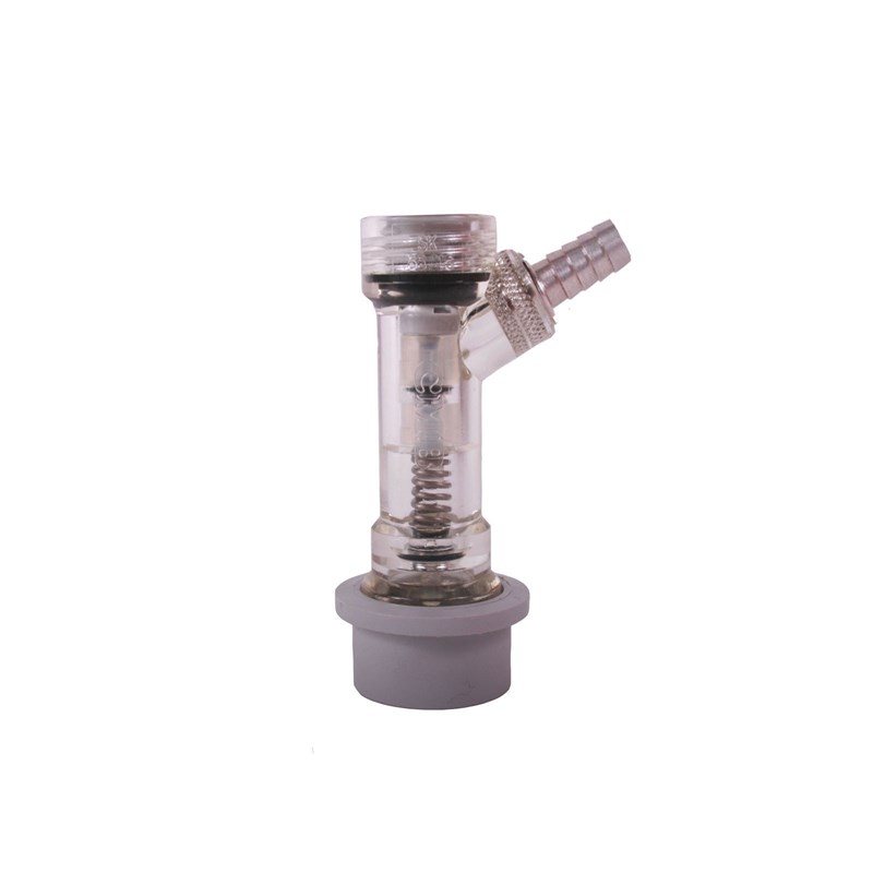 Ball Lock Check Valve Gas Disconnect 1/4" Barb