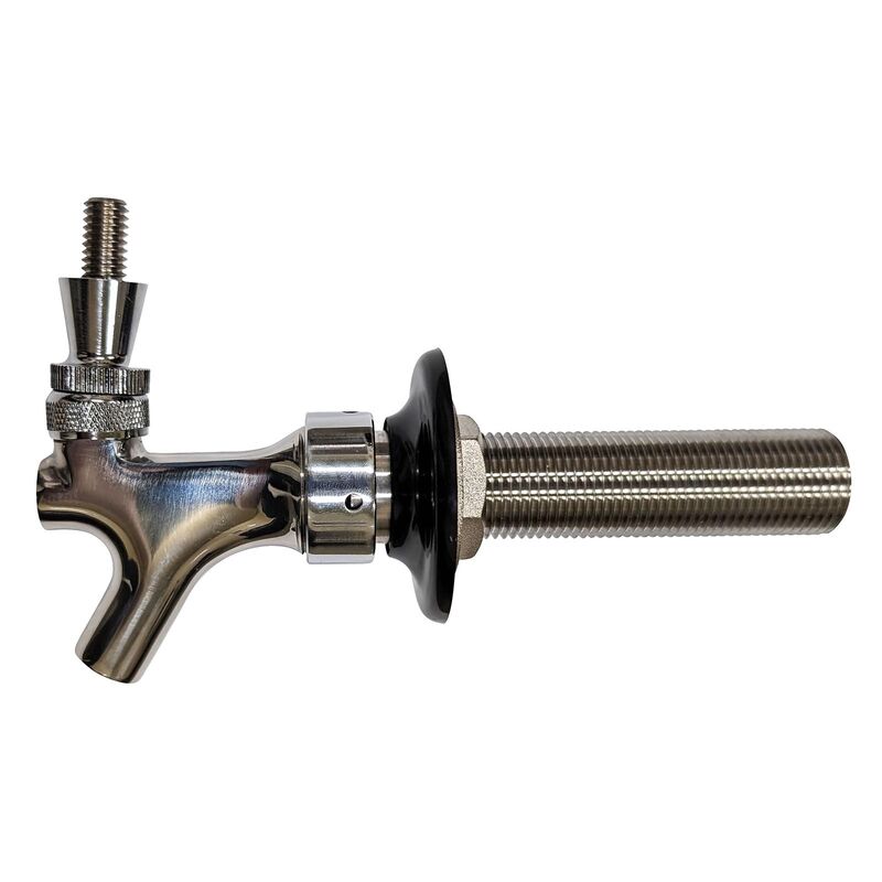 Self Closing Standard Stainless Steel Faucet with special 4 1/8" Stainless Steel Faucet Self Closing