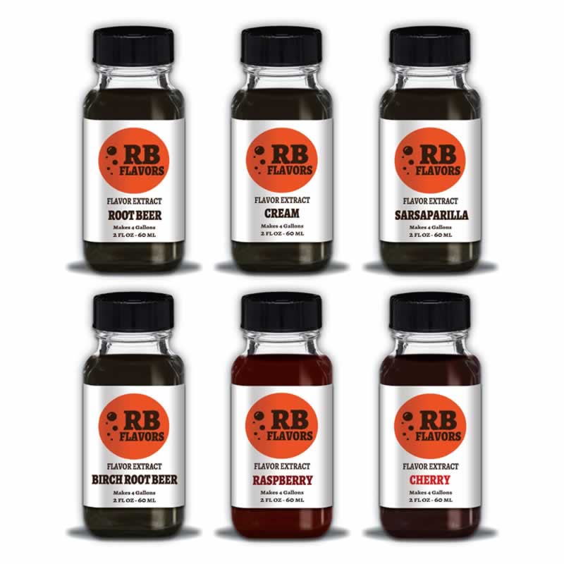 Soda Bases/Syrups for DIY Soda by RB Flavors