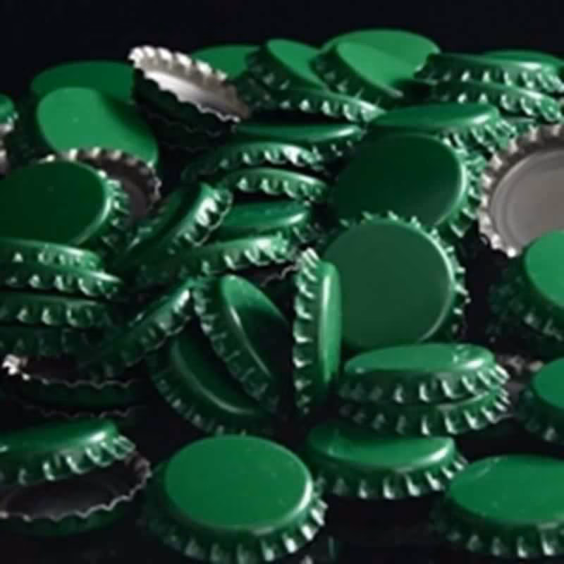 Green Crown Cap w Oxy Liner (144 ct)