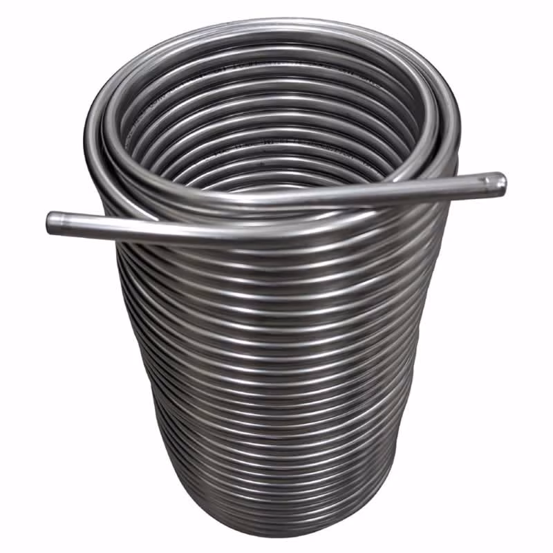 70-Foot Stainless Steel Round Coil for Jockey Box