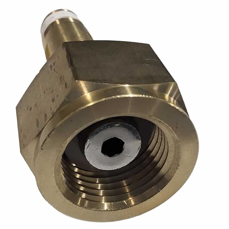 European & Asian CO2 Cylinder Nipple and Nut Connector