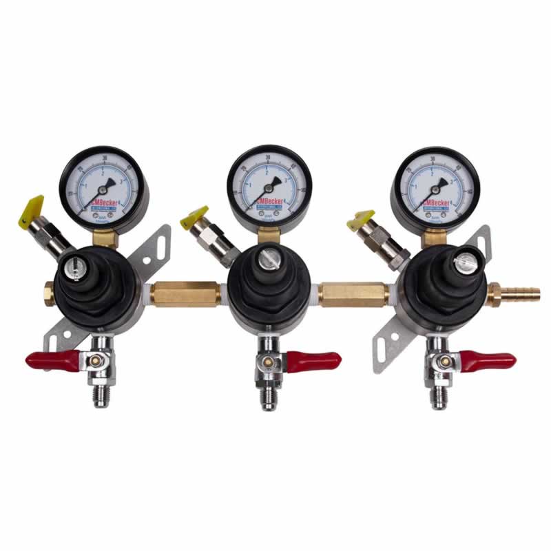 CMB Beer CO2 Regulator, 3 Body Secondary  - CMBecker International