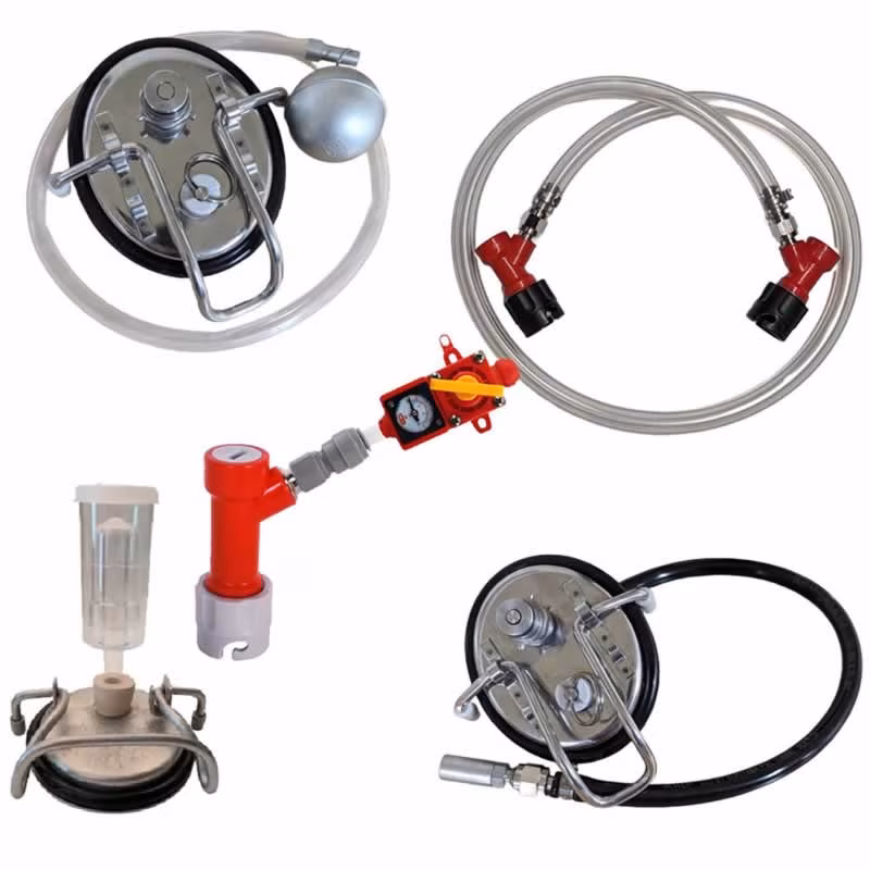 Ultimate Pin Lock Homebrew Keg Accessory Bundle for Fermentation and Serving