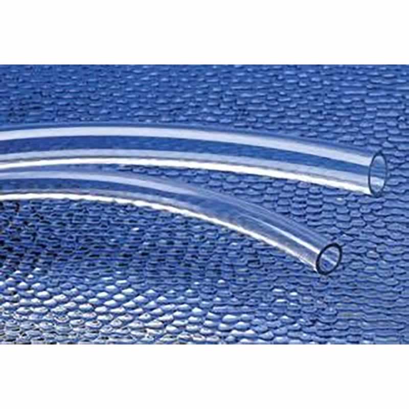 Clear Food-Grade PVC Siphon Hose - 3/8" or 1/2" ID Options