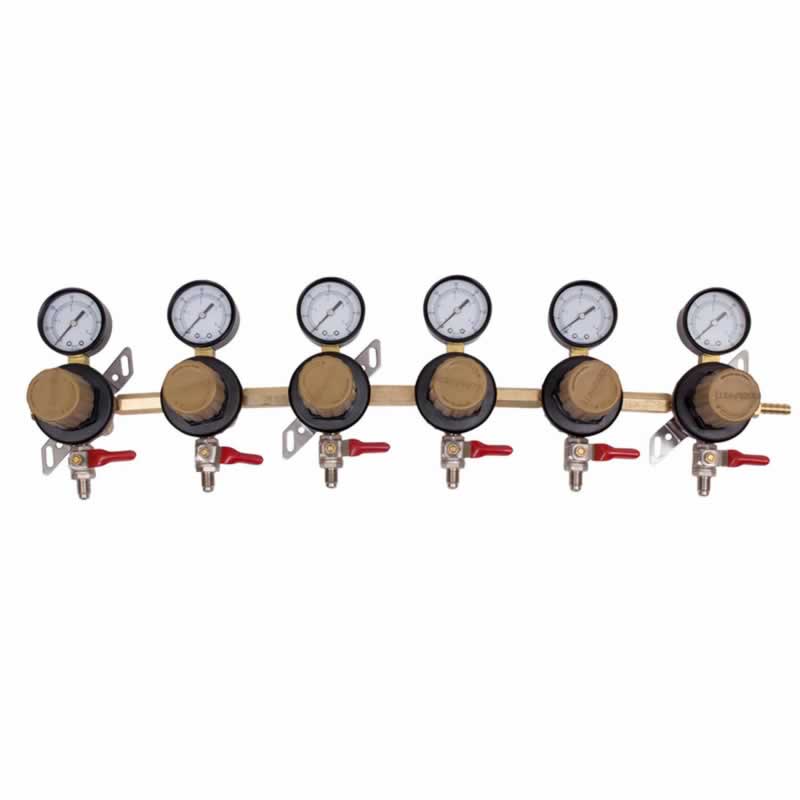 Taprite 6-Body Secondary CO2 Regulator