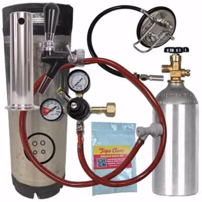 Fizz Kit PLUS - Complete Tower Kit with Flow Control Faucet / Fizz Kit PLUS, Complete Tower, with Flow Control
