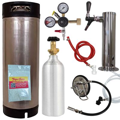 Fizz Kit PLUS - Complete Tower Kit with Flow Control Faucet / Fizz Kit PLUS, Complete Tower, with Flow Control