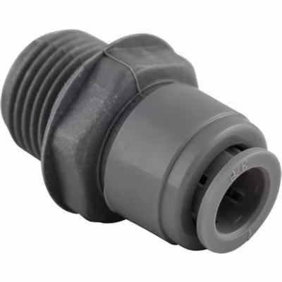 Duotight Push-In Fitting - 9.5mm (3/8") to 1/2" BSP Thread Adapter / Duotight Push-In Fitting - 9.5 mm (3/8 in.) x 1/2
