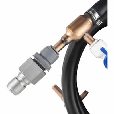 Duotight Push-In Fitting - 9.5mm (3/8") to 1/2" BSP Thread Adapter (Alternate View 2)