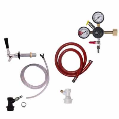 1 Faucet Fridge Homebrew Kegerator Kit / 1 Faucet Fridge Homebrew Kegerator Kit