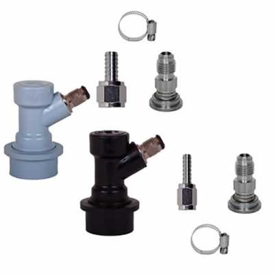 Sanke Tap to Homebrew Conversion Kit, Ball Lock Disconects / Sanke Tap to Homebrew Conversion Kit, Ball Lock Di