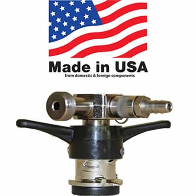 "D" American "Sanke" Coupler, Twist on Style,  Low Profile (Alternate View 2)