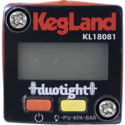 Duotight Compatible Digital Mini Pressure Gauge - 0-90 PSI (Alternate View 1)