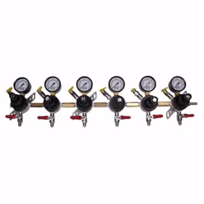 CMB Beer CO2 Regulator, 6 Body Secondary - CMBecker International / CMB Beer CO2 Regulator, 6 Body Secondary - CMBeck