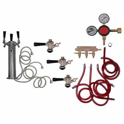 3 Faucet Tower Commercial Kit