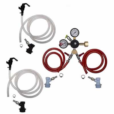 2 Faucet Basic Homebrew Kegerator Kit / 2 Faucet Basic Homebrew Kegerator Kit
