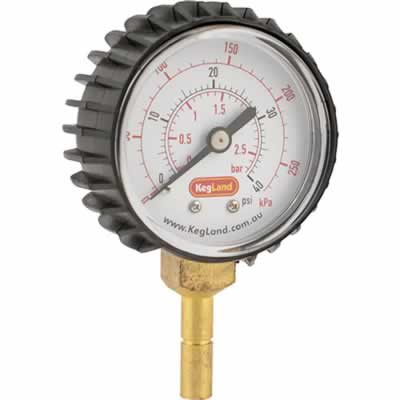 Duotight Push-In Pressure Gauge (0-40 PSI) (Alternate View 2)