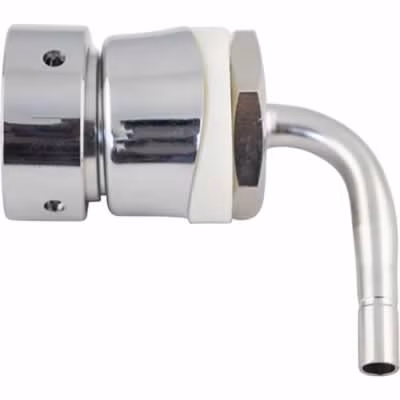 Intertap Beer Faucet Shank (Stainless) - Tower Shank w/ Duotight Compatible Barb / Intertap Beer Faucet Shank (Stainless) - Tower Sha