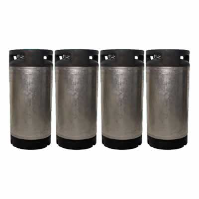 4 Pack of Used 5 Gallon Pin Lock Kegs - Cornelius or Firestone Style for Homebrew and Soda / FOUR PACK of Pin Lock "Coke Style" Kegs - Corneliu