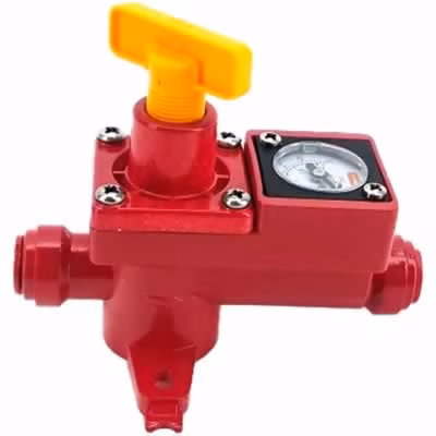 BlowTie 2 Diaphragm Spunding Valve with Integrated Gauge / BlowTie 2 Diaphragm Spunding Valve with Gauge